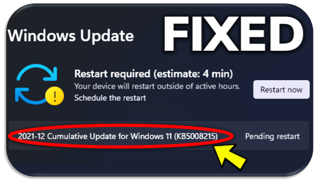 
					Fixed : Tidak Bisa Update Windows 11 (Windows Update Error 0x80070643)